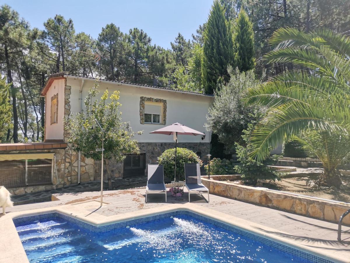 Bonita Casa En El Bosque - El Tiemblo Villa Exteriör bild